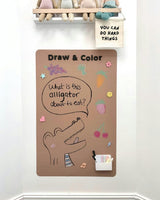 Magic Playwall - Rectangle Magnetic Wall Decal for Kids