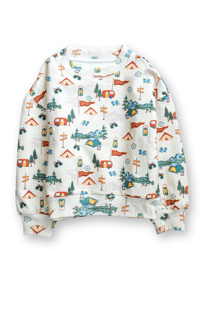 Happy Camper Hunter Sweatshirt