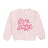 Merry and Bright Patch Christmas Sweater