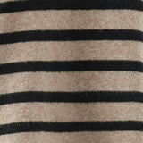 Gerrie Nursing Knit  Mocha / Black