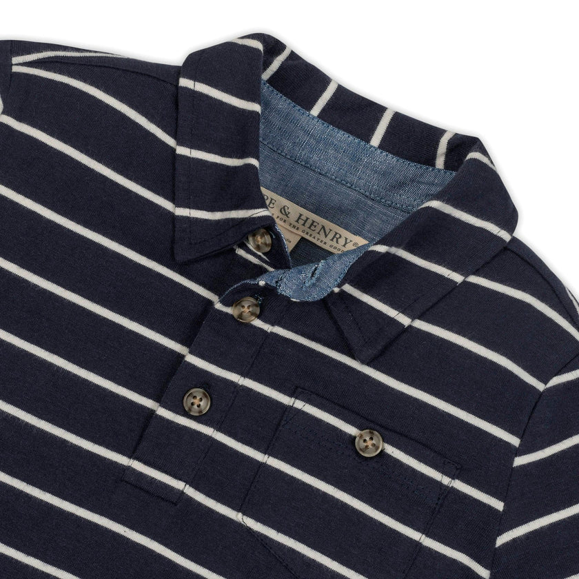 Organic Jersey Polo