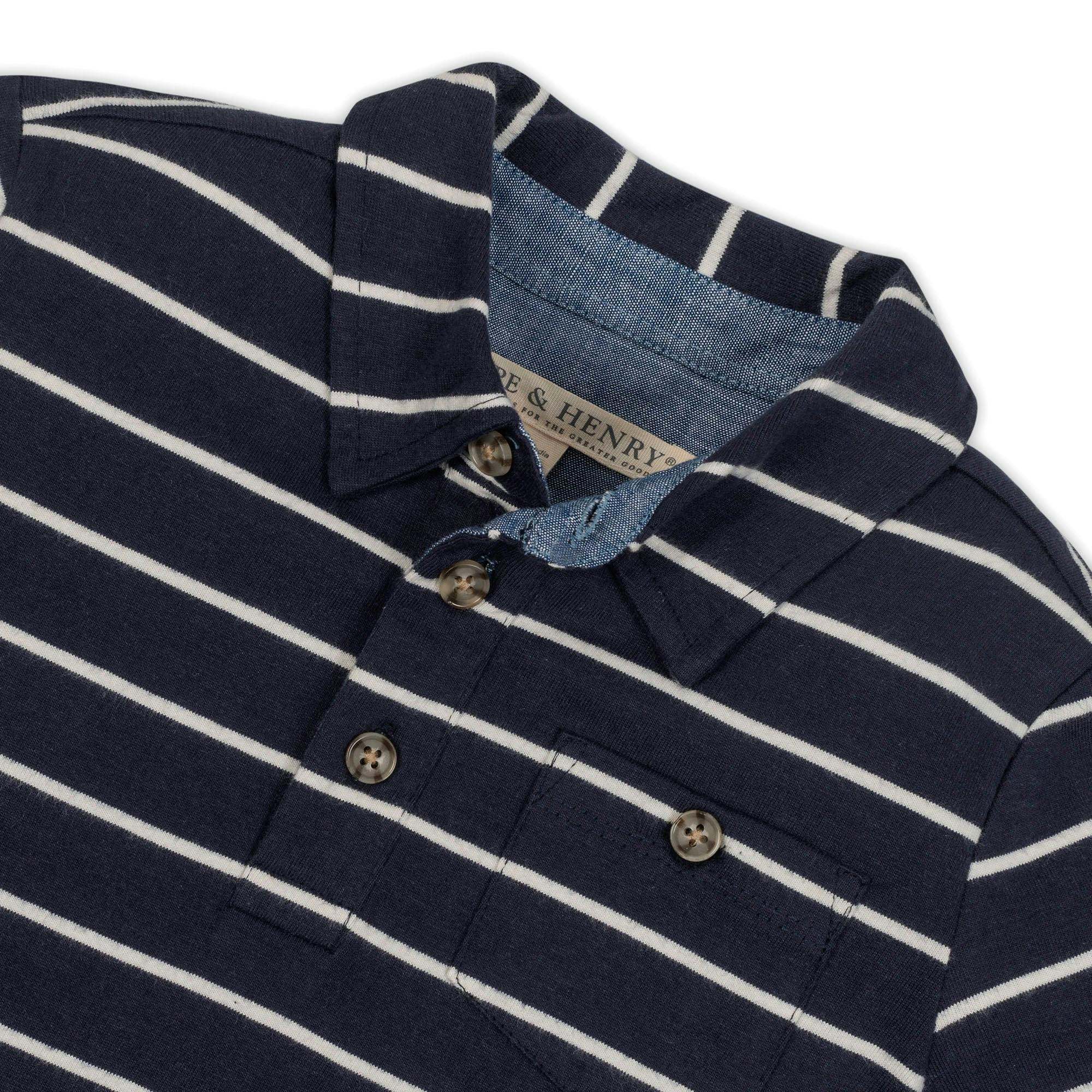Organic Jersey Polo