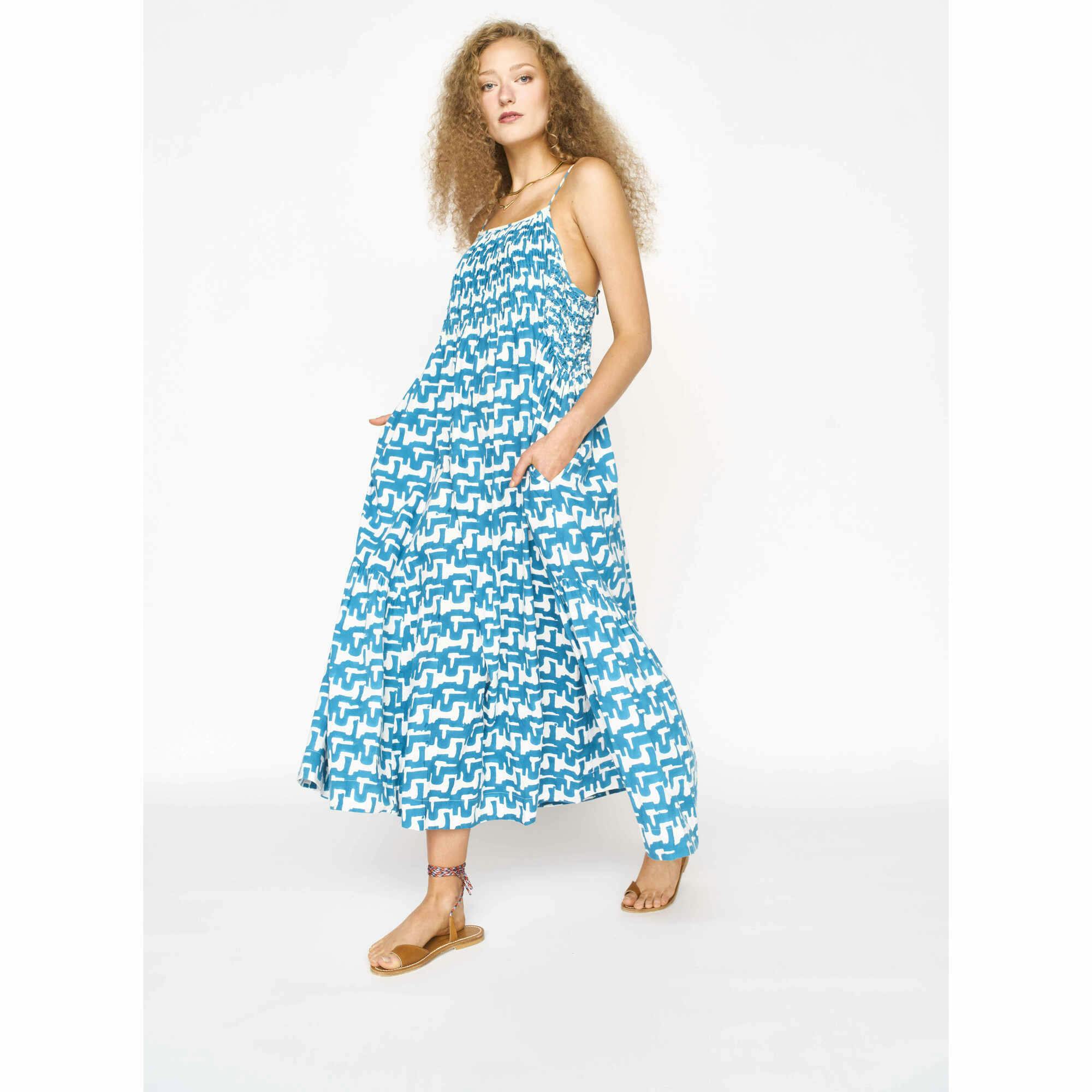 Janeiro Dress, Blue