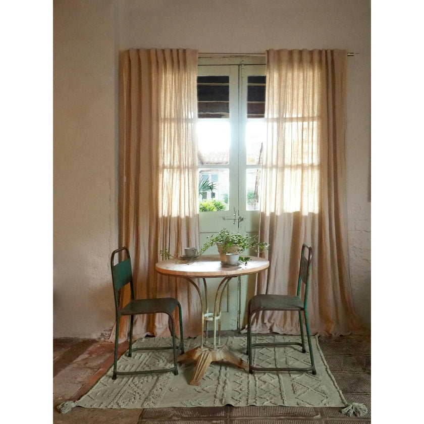Tribu Washable Rug. Green