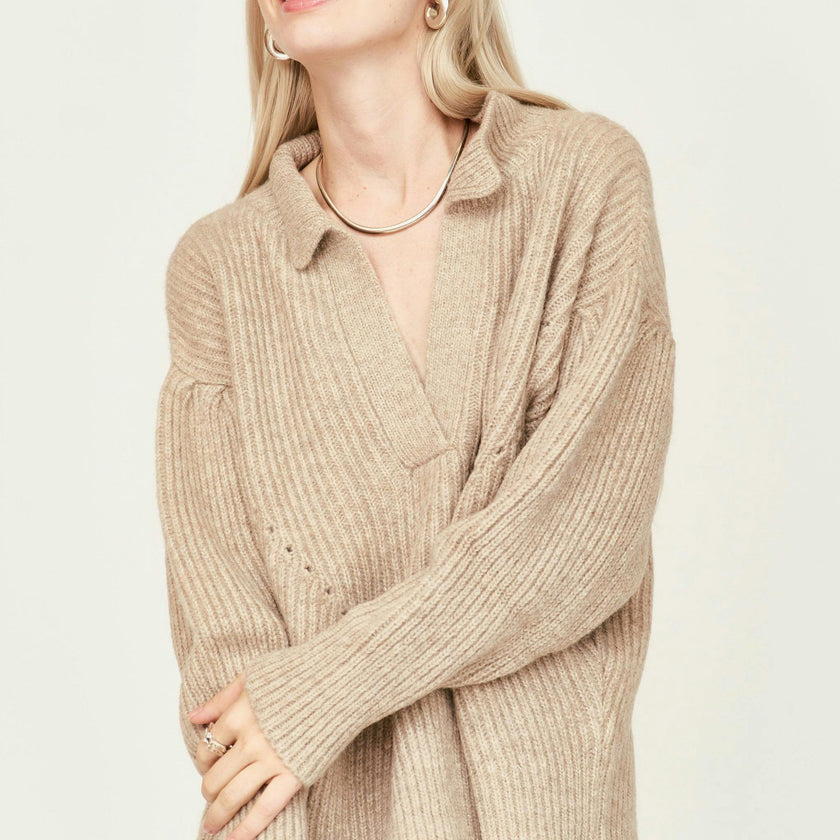 Jackson Sweater in Camel