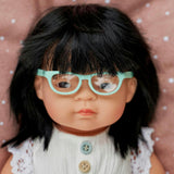 Turquoise Glasses for 15'' Dolls
