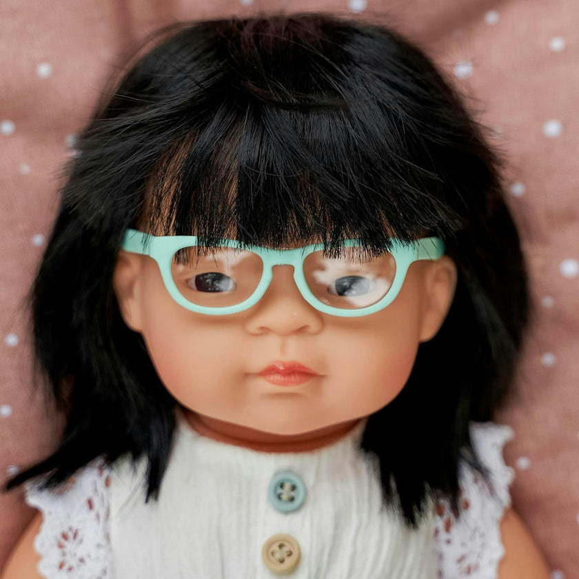 Turquoise Glasses for 15'' Dolls
