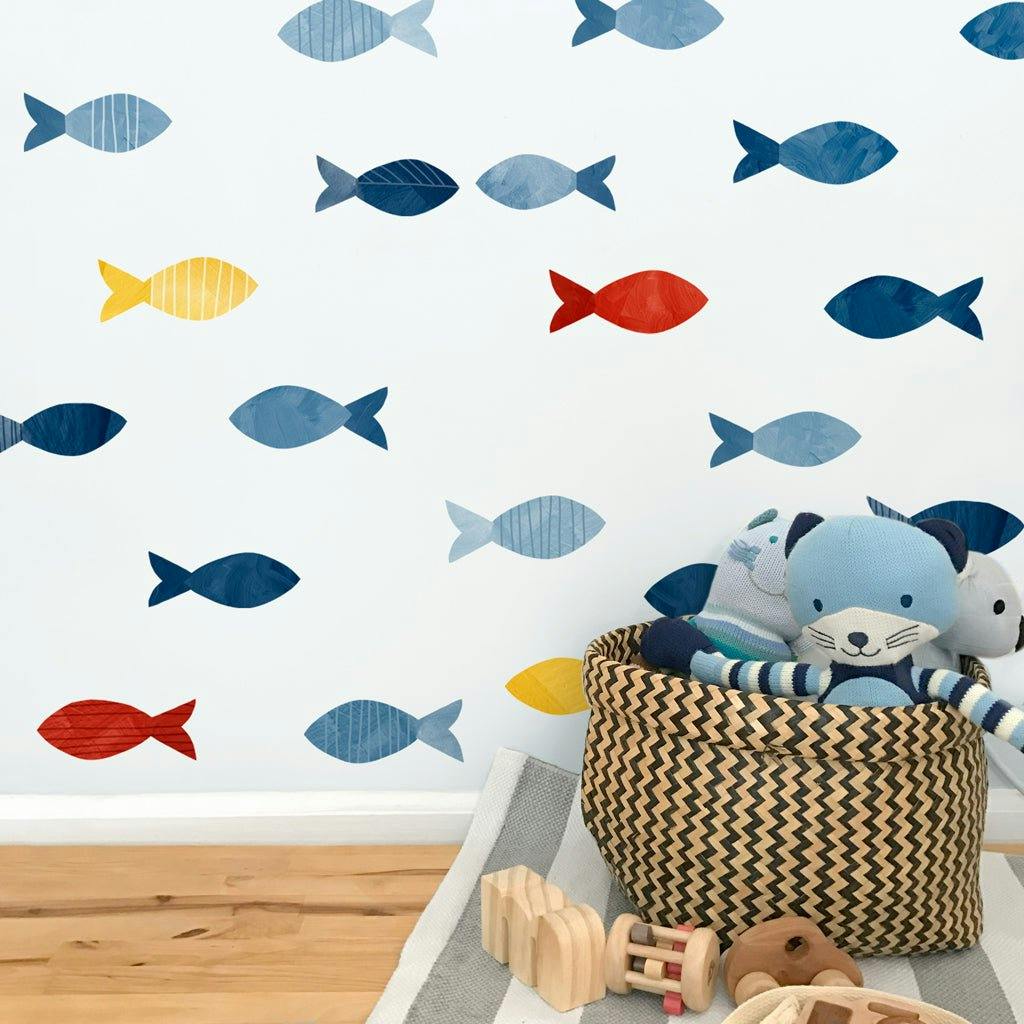 School of Fish • Peel-and-Stick Wall Decals