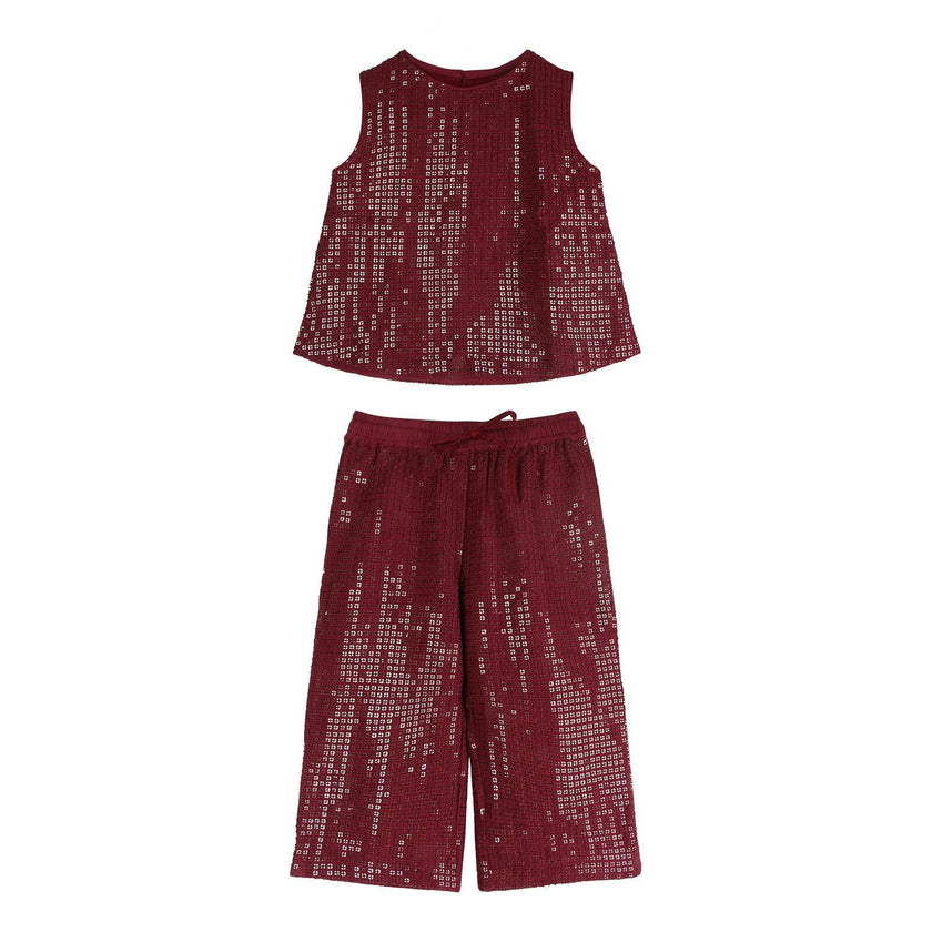 Berry Twinkle Top & Pants Set
