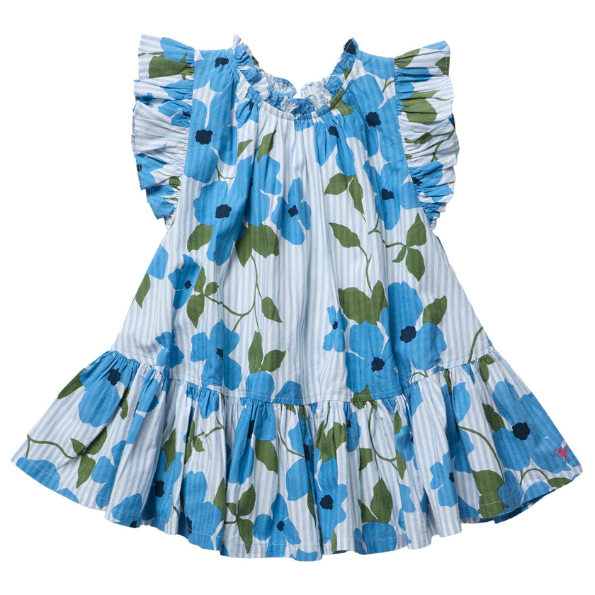 Girls Harper Dress - Hibiscus Floral