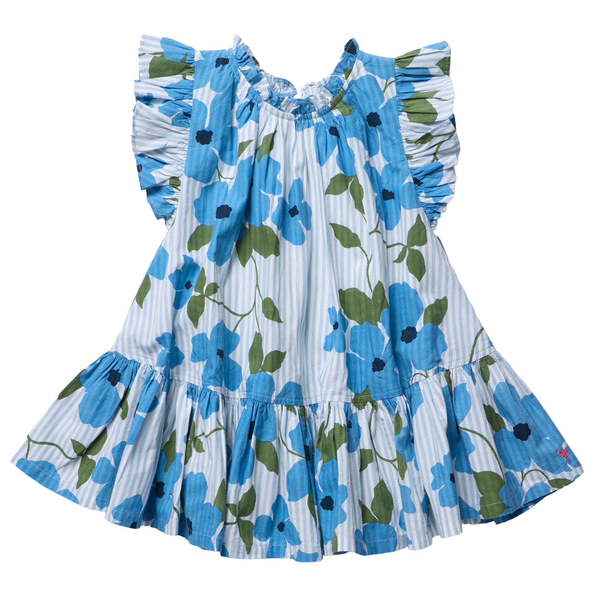 Girls Harper Dress - Hibiscus Floral