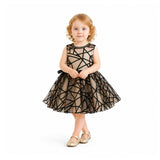 Beige Belvedra Pearl-Trim Ribbon Dress