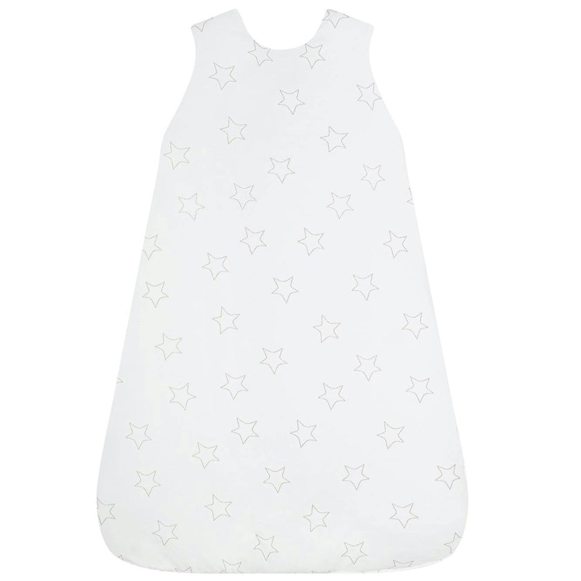 Grey Stars Print Winter Sack