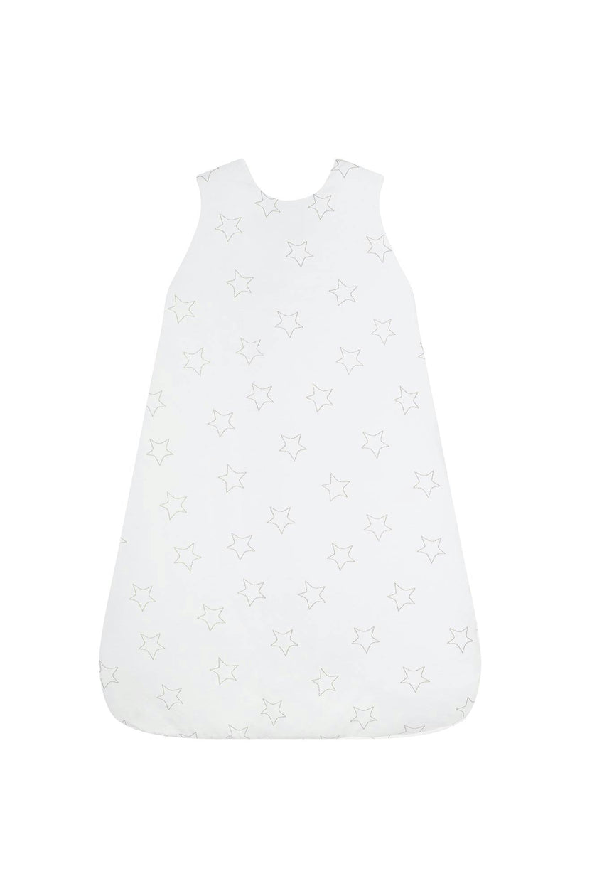 Grey Stars Print Winter Sack