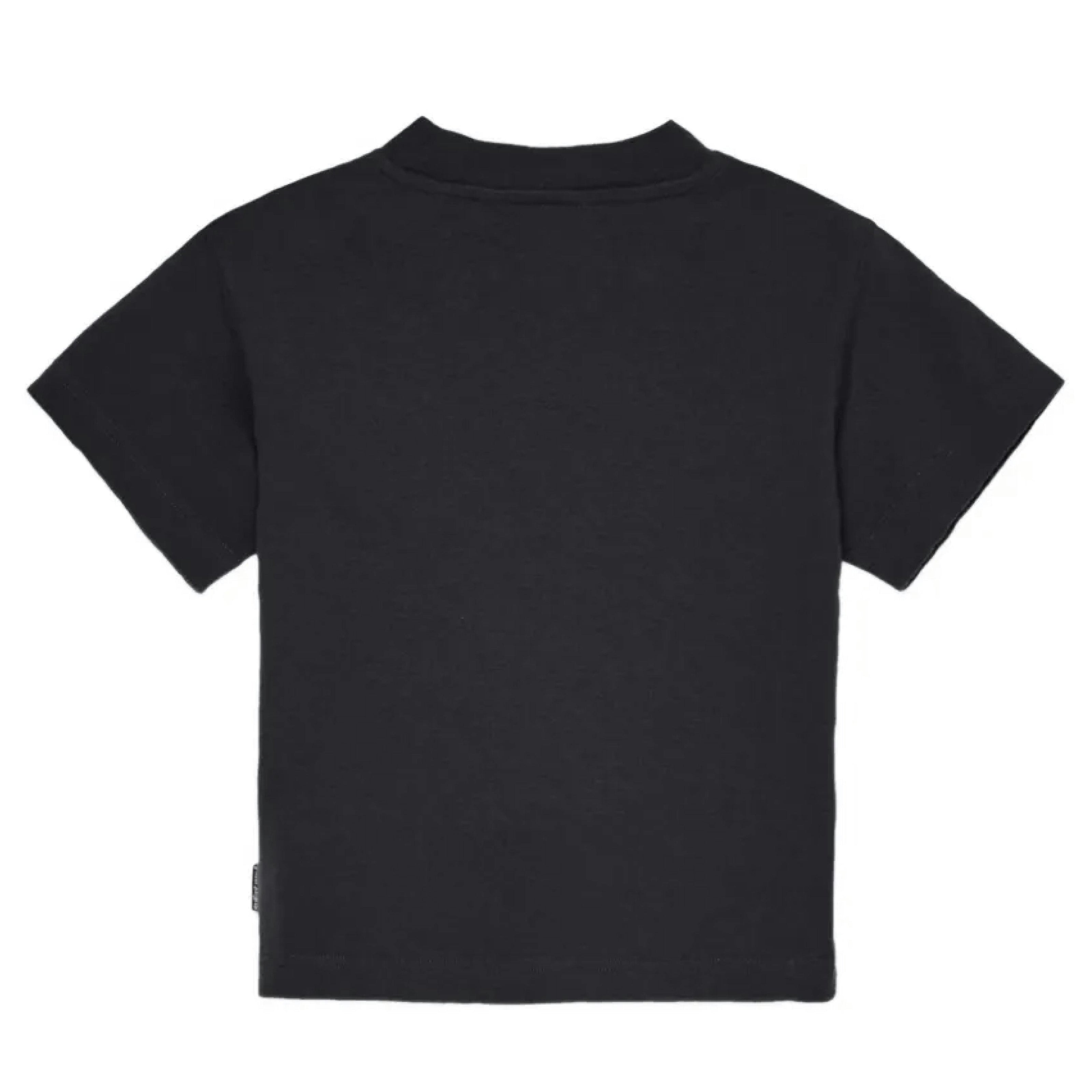 Black Logo Stamp T‑Shirt
