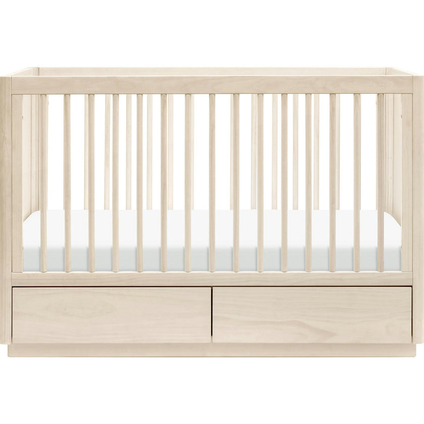 Bento 3-In-1 Convertible Storage Crib With Toddler Bed Conversion Kit