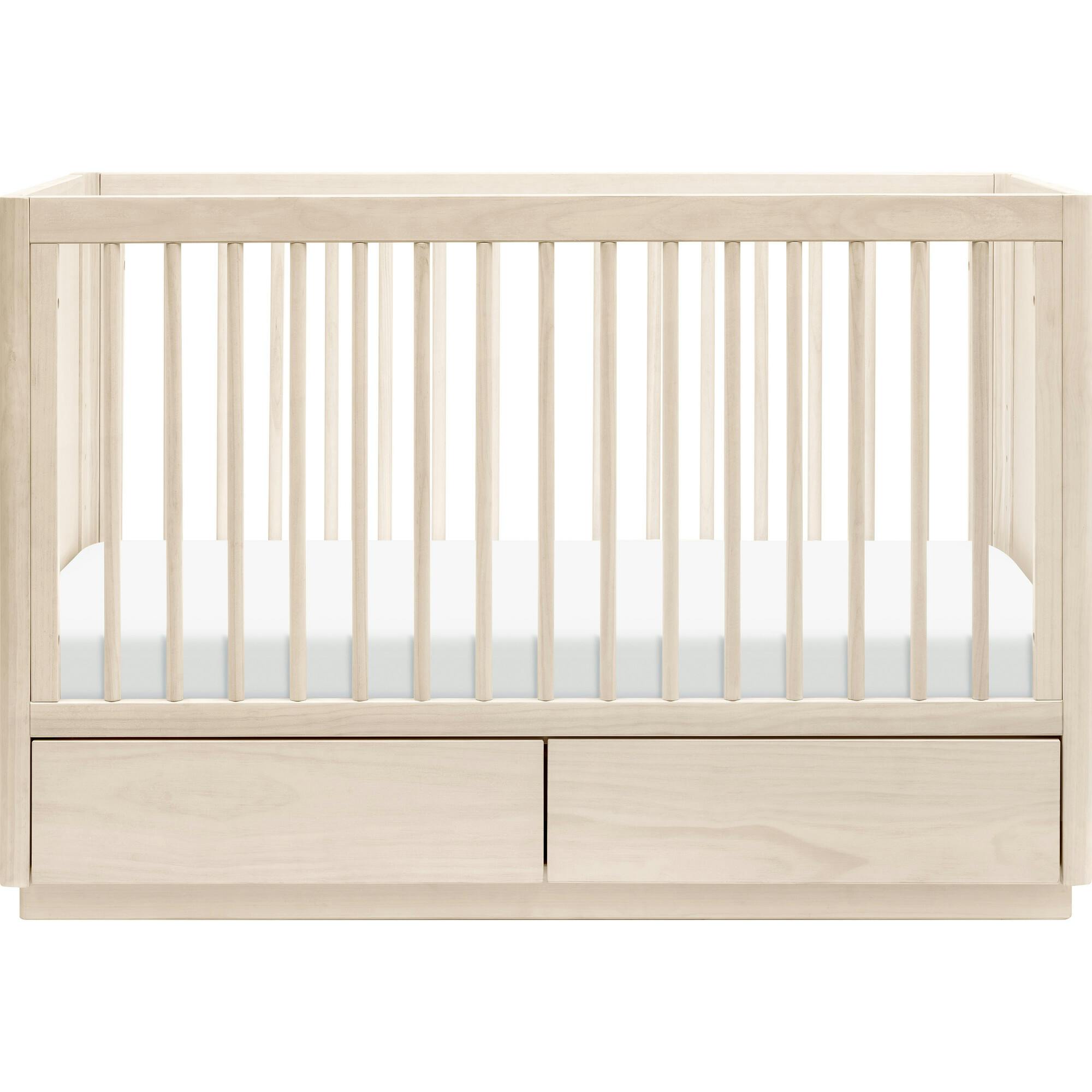 Bento 3-In-1 Convertible Storage Crib With Toddler Bed Conversion Kit