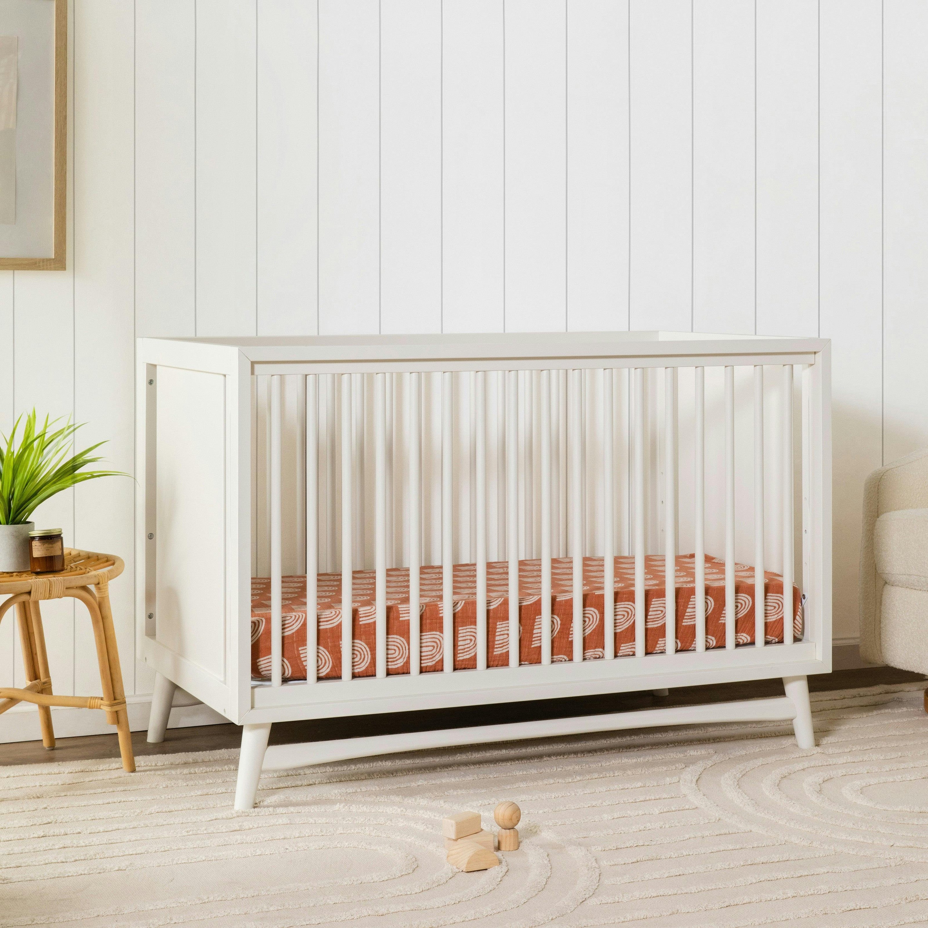 Babyletto Peggy 3-in-1 Convertible Crib with Toddler Bed Conversion Kit