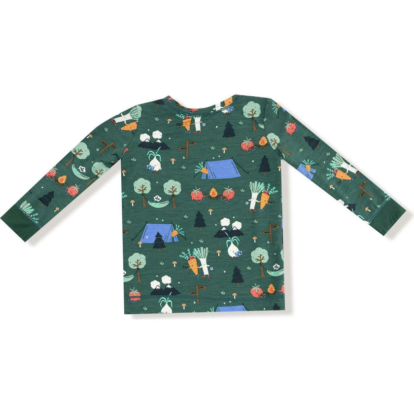 Camping Veggies - Long Sleeve Loungewear Set