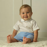 Gingham Romper Short Set