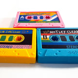 Rewind Cassette Erasers - Retro - Set of 3