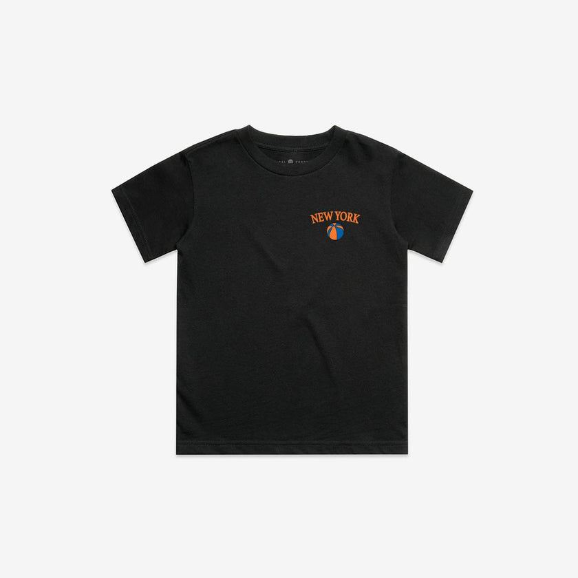 Kids Black New York Basketball Club Tee
