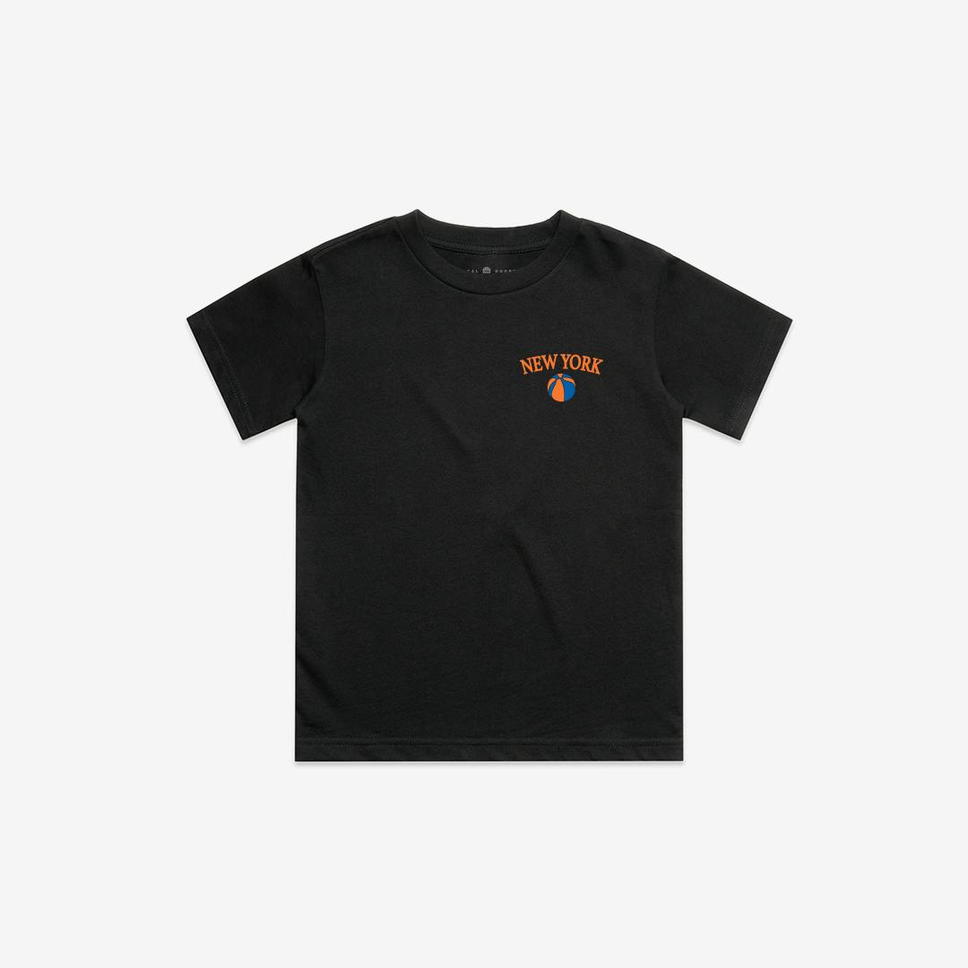 Kids Black New York Basketball Club Tee