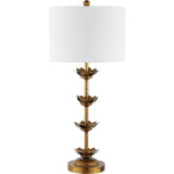 Lani Leaf Table Lamps with USB Port