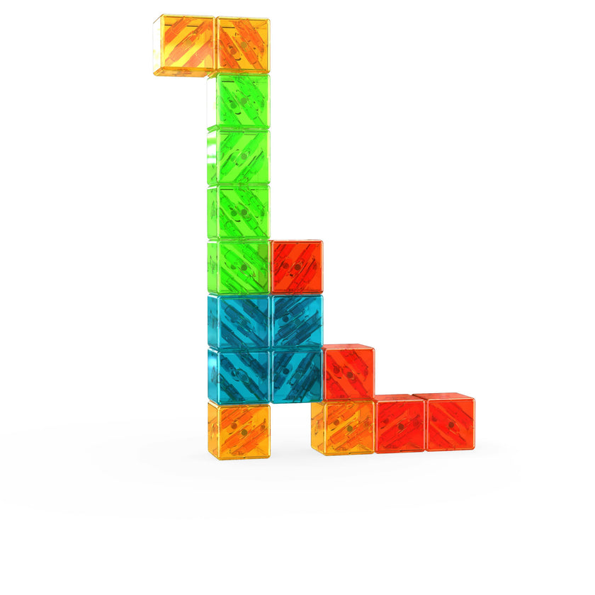 Geomag Magnetic Blocks Gems 16 Piece Set