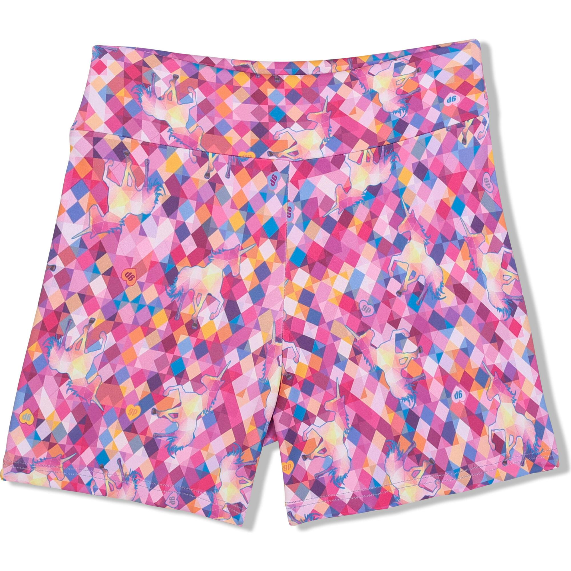Mosaic Active Short, Purple