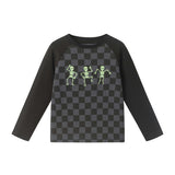 Boys Raglan Tee & Jogger Set | Dancing Skeletons