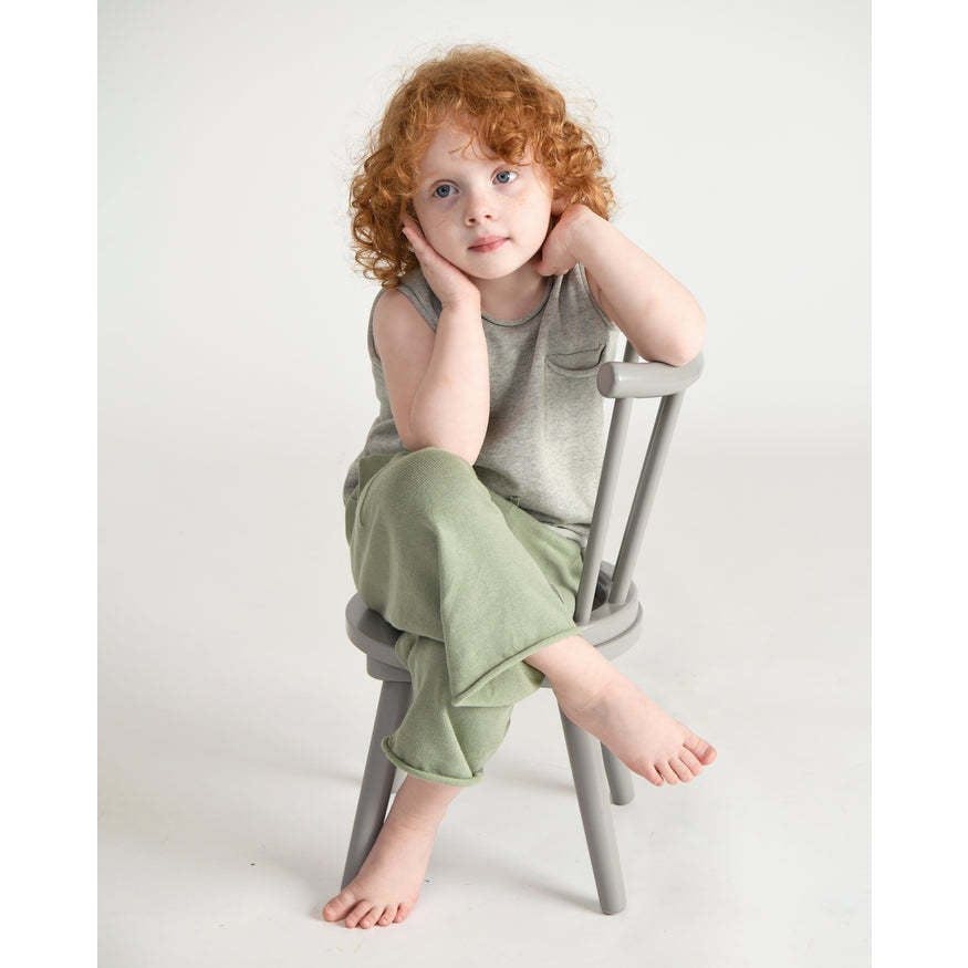 Baby My Boxy Cotton Rolled Edge Relaxed Fit Pants