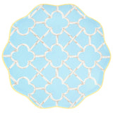 Bamboo Pattern Dinner Plates