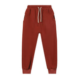 COMFY burgundy  jersey jog pants