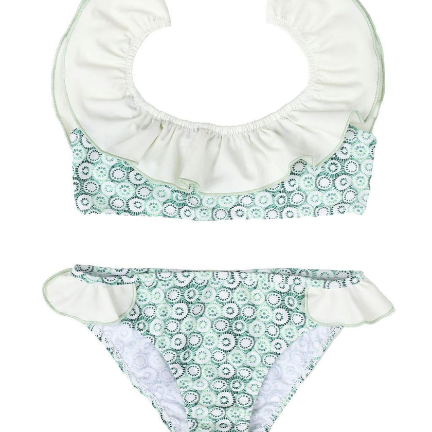 Elisa Bikini Jellyfish Print Mint Sage