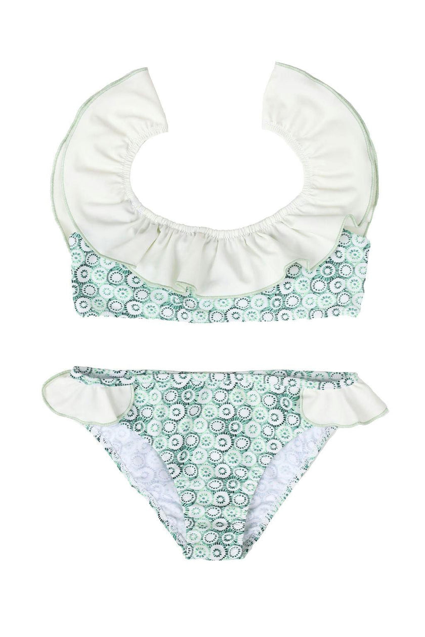 Elisa Bikini Jellyfish Print Mint Sage