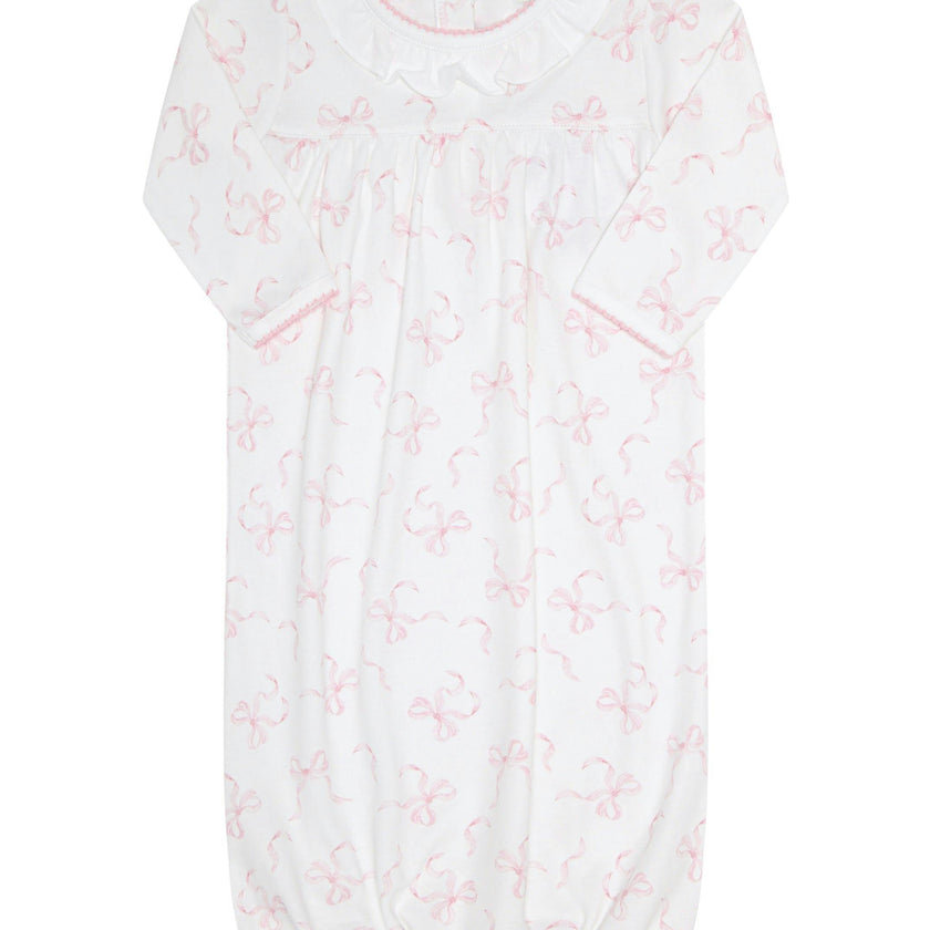 Charming Bows Print Gown