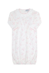 Charming Bows Print Gown
