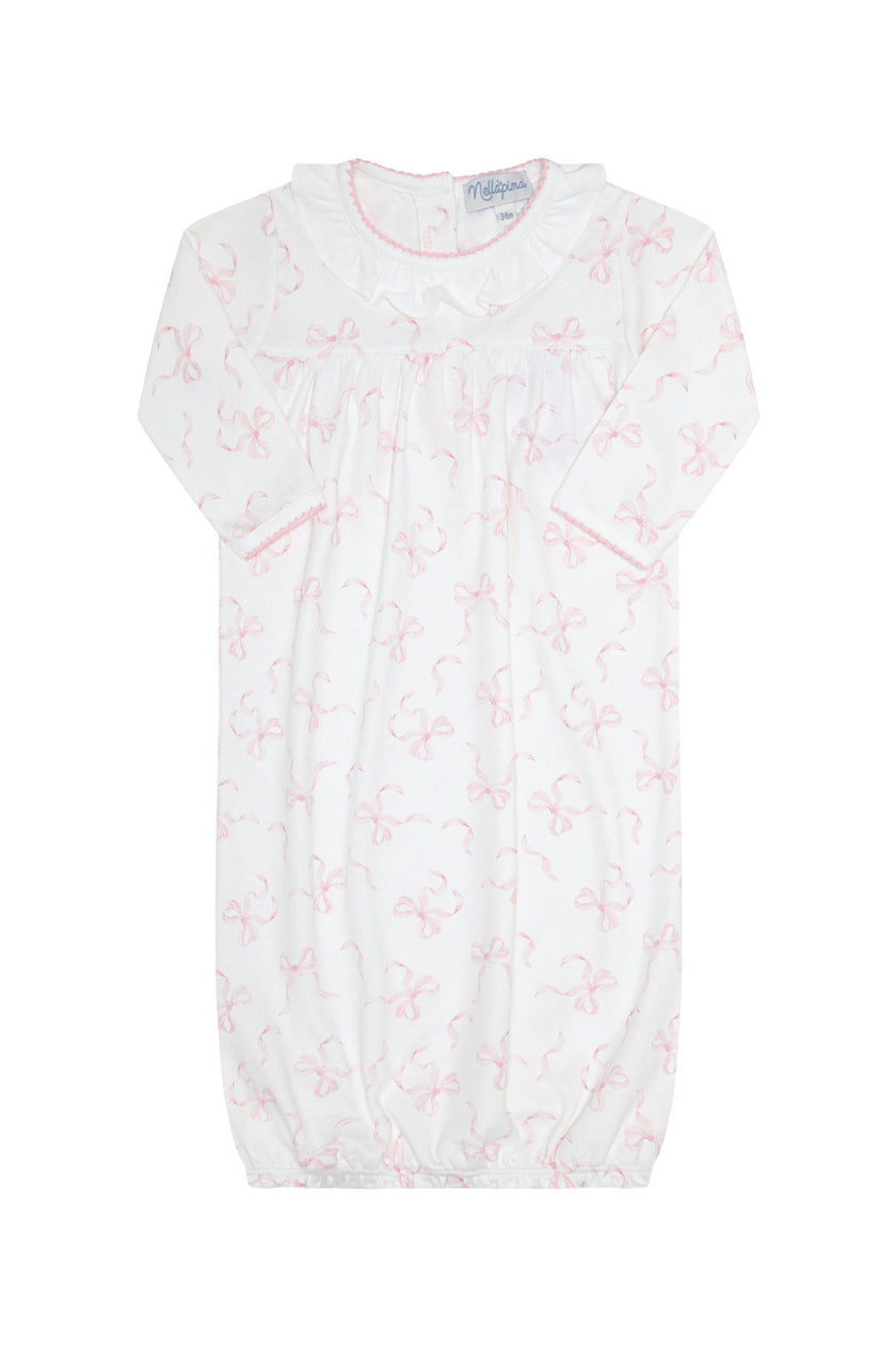 Charming Bows Print Gown