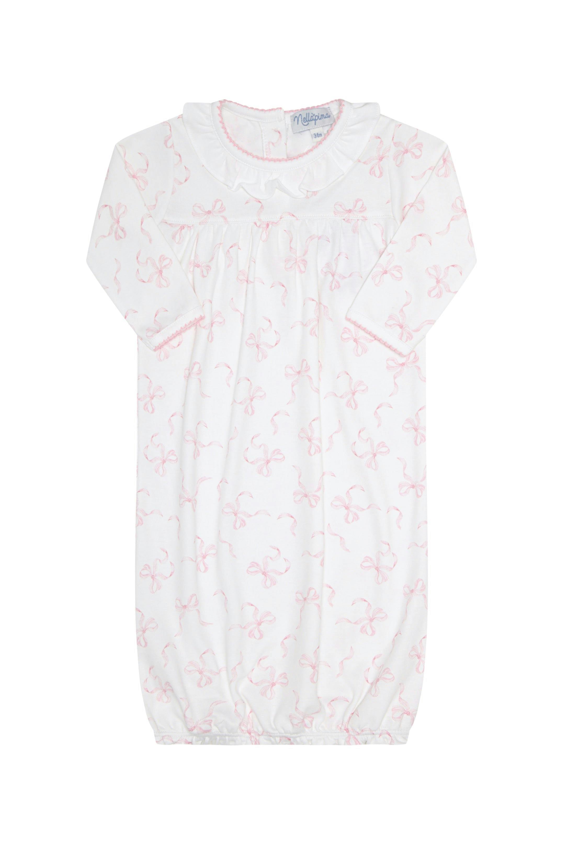 Charming Bows Print Gown