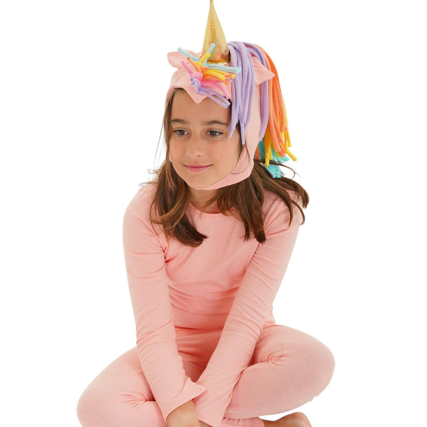 Sunrise Peach Unicorn Pajama Costume