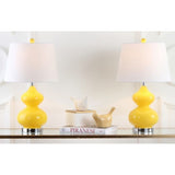 Set of 2 Eva Double Gourd Glass Lamps