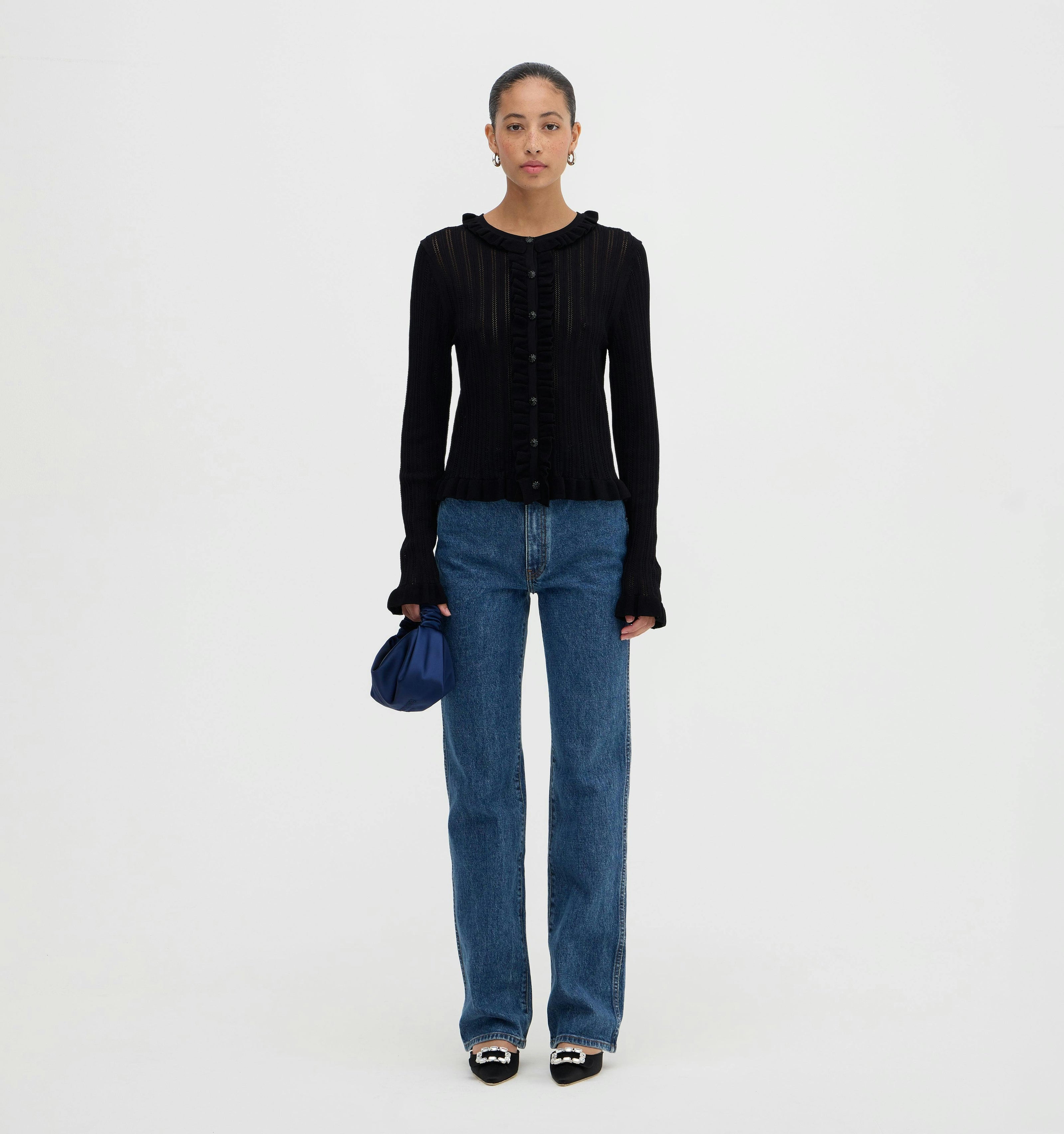 The Kyle Cardigan - Black