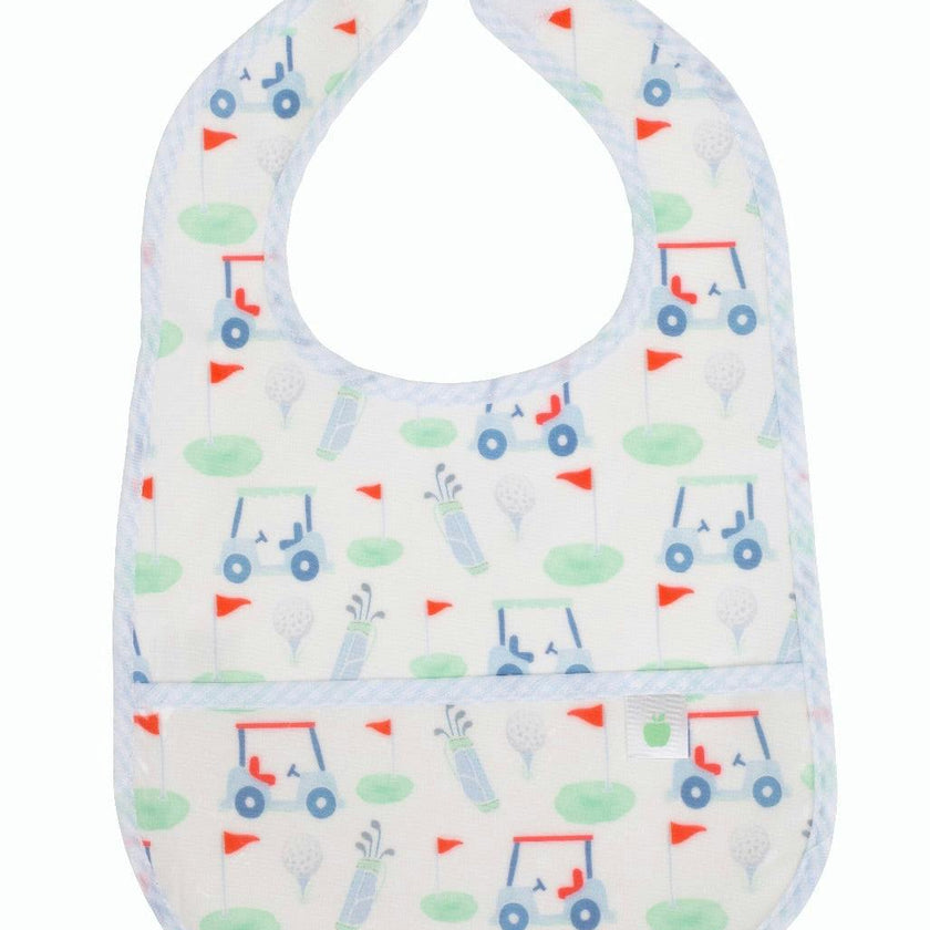 The Wipe It Bib in Golf