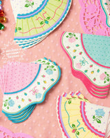 Tea Party Napkins - 24 pastel paper napkins