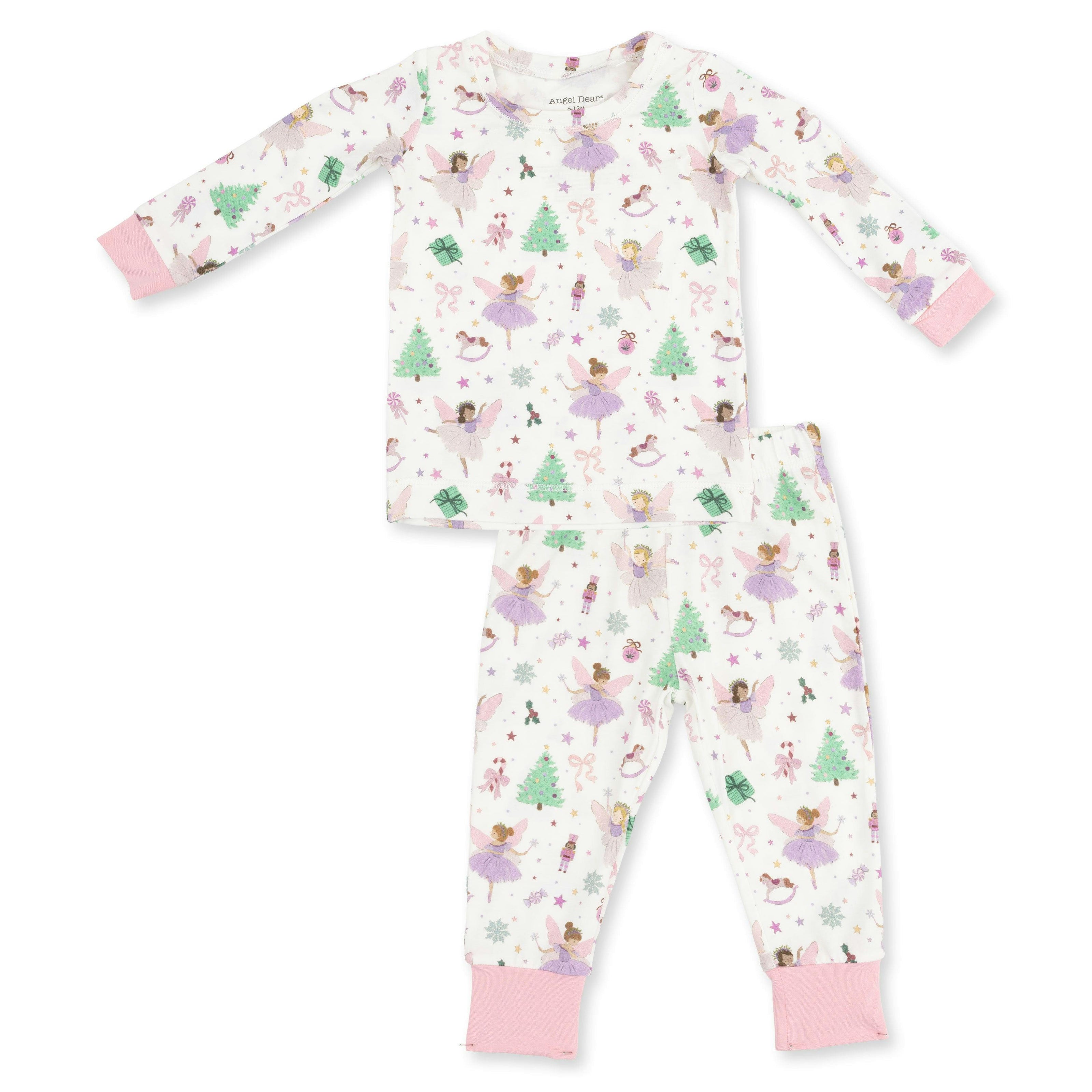 Sugar Plum Fairies - Bamboo - Long Sleeve Loungewear Set