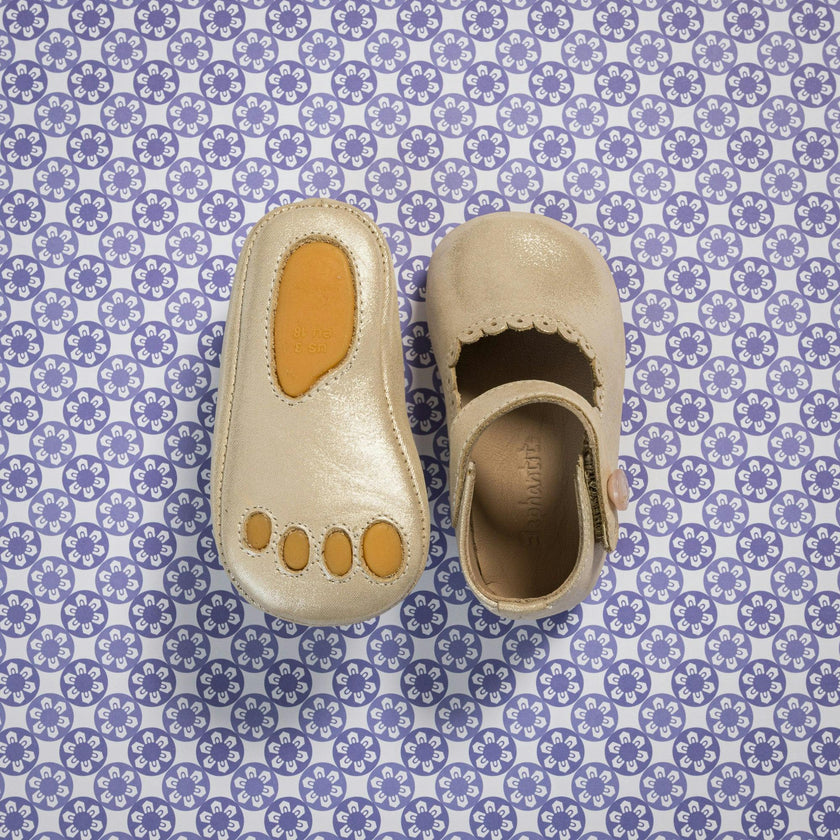 Baby Mary Jane | Talc Leather