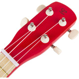 Kids Wooden 21" Toy Ukulele in Red & Yellow