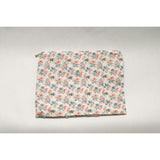 April Posies Timeless Floral Ruffle Zipper Pouch