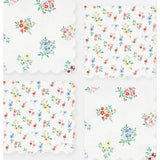 Ditsy Posy Scalloped Small Napkins